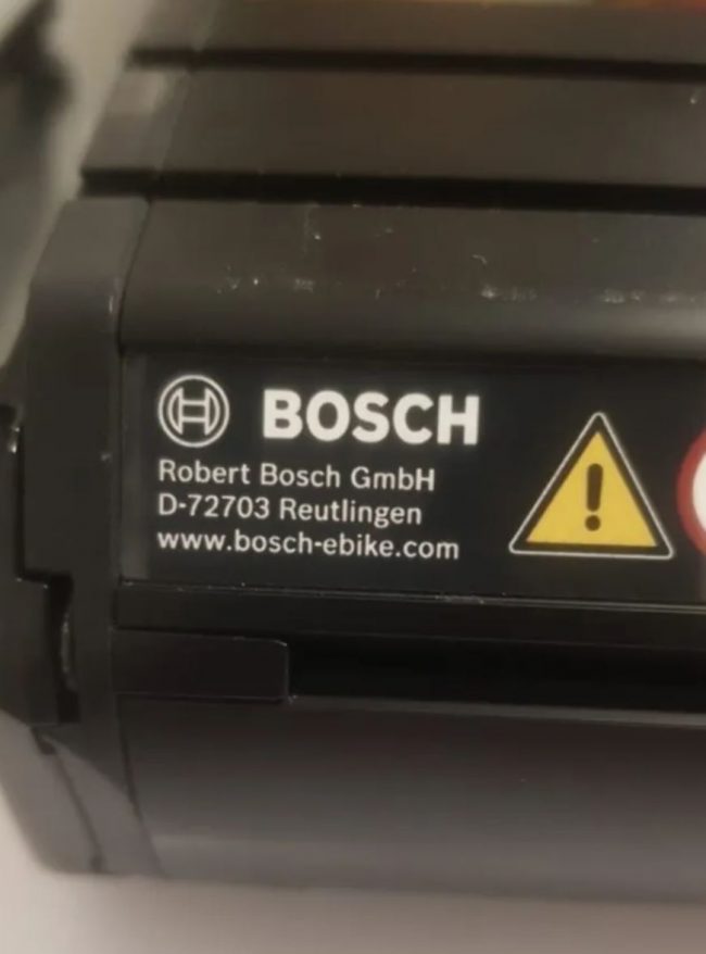 Bateria Bosch Powertube 500 horizontal MX 2021 (2) Mexico